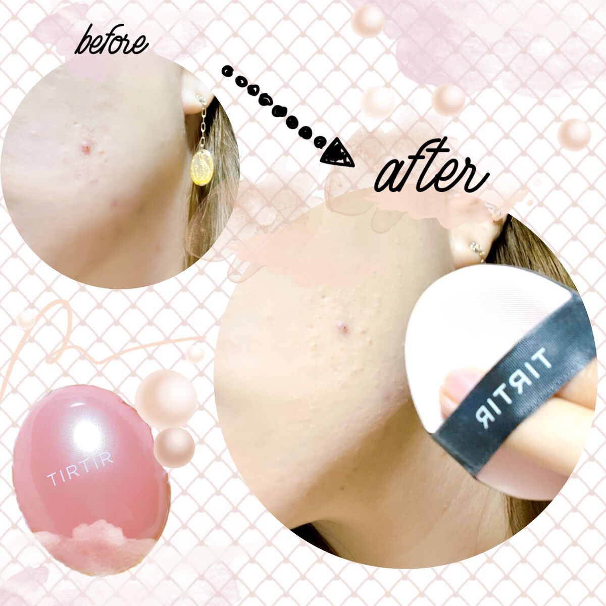 マスクフィットオールカバークッション/TIRTIR(ティルティル)/クッションファンデーションを使ったクチコミ（3枚目）