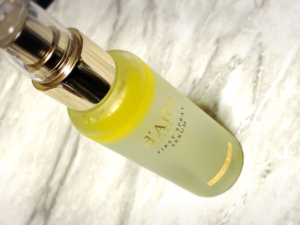 ダルバ ホワイトトリュフファーストスプレーセラム/ダルバ/ミスト状化粧水を使ったクチコミ（1枚目）