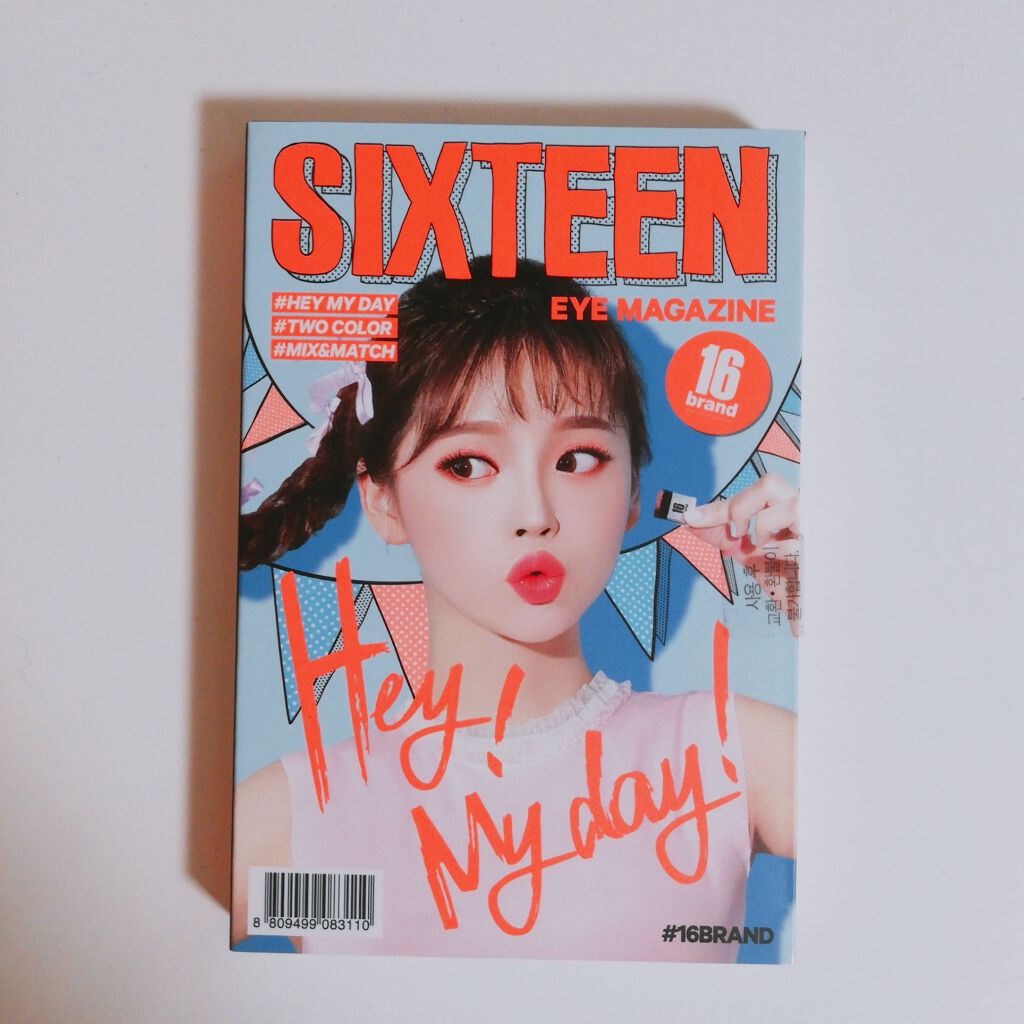 16 EYE MAGAZINE/16BRAND/アイシャドウパレットを使ったクチコミ(1枚目)