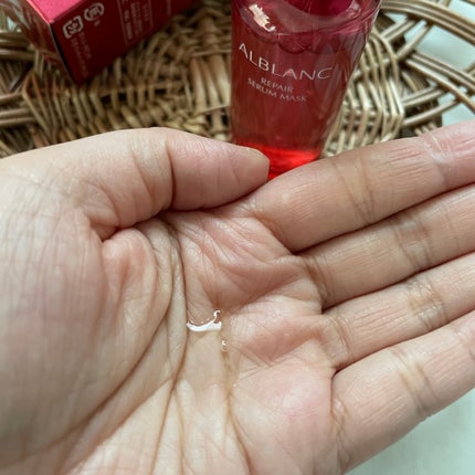 リペア セラムマスク/ALBLANC/美容液を使ったクチコミ(2枚目)