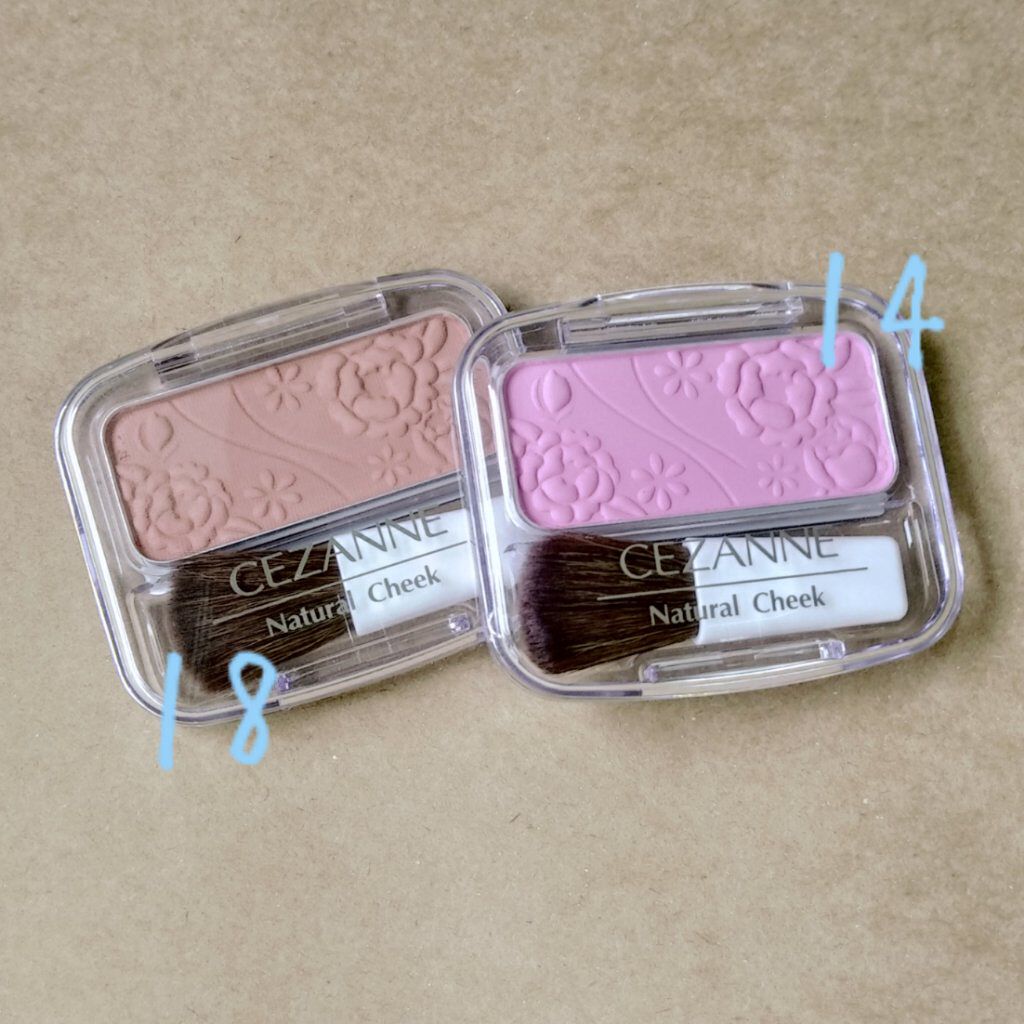 ナチュラル チークN/CEZANNE/パウダーチークを使ったクチコミ(2枚目)
