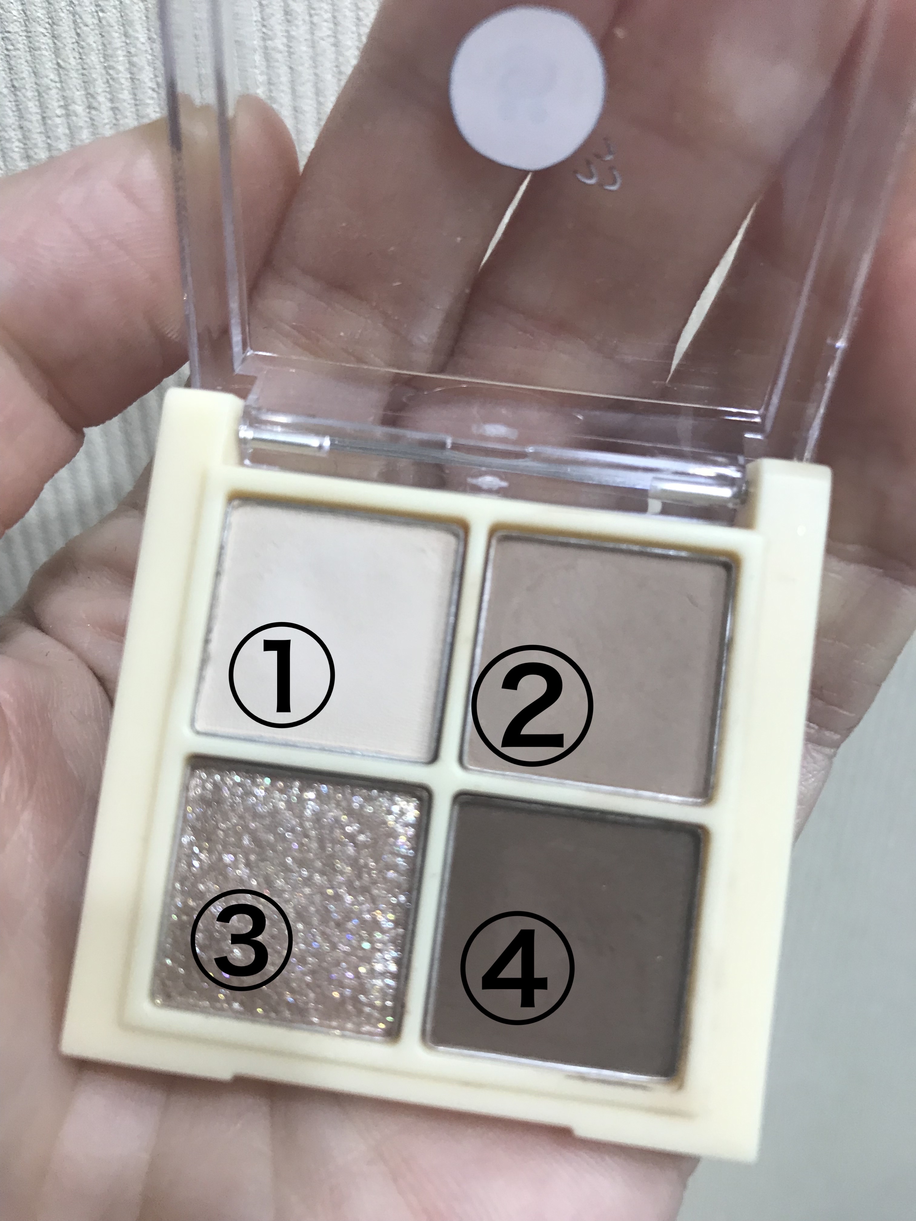 ベターザンアイズ ミニ/rom&nd/アイシャドウパレットを使ったクチコミ（3枚目）