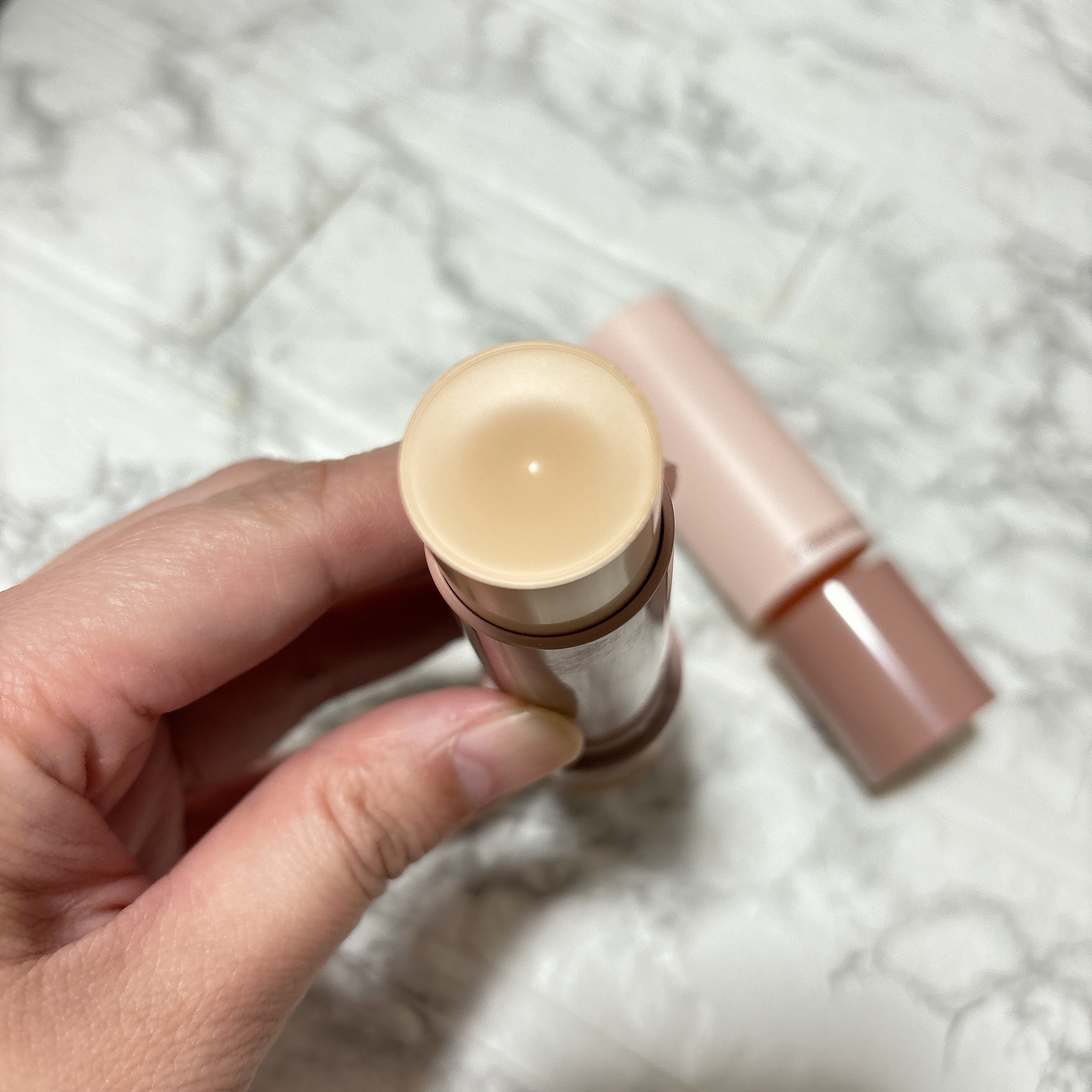 ヴィーガンナチュラルカバースティックファンデーション/DERMASHARE/その他ファンデーションを使ったクチコミ（3枚目）