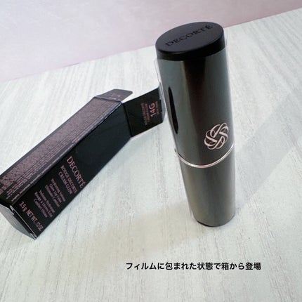 ルージュデコルテ クリームグロウ/DECORTÉ/口紅を使ったクチコミ(4枚目)