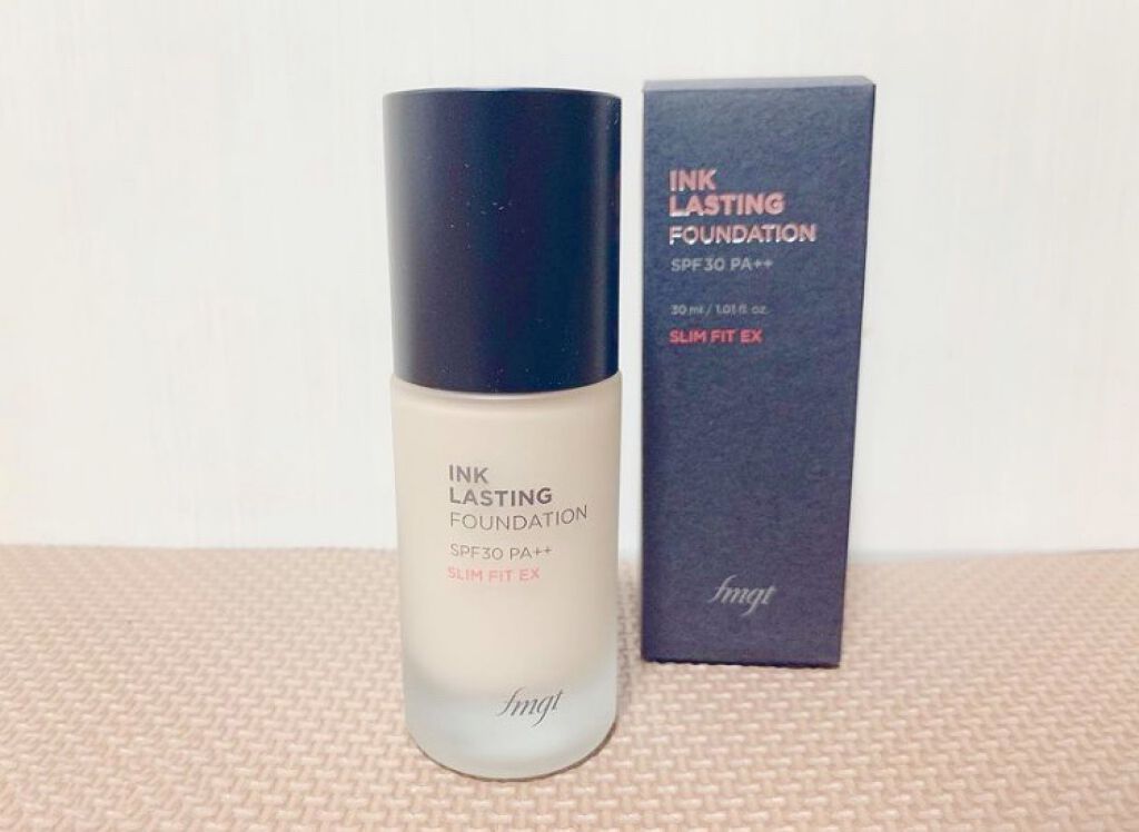 インクラスティングファンデーション スリムフィットEX/THE FACE SHOP/リキッドファンデーションを使ったクチコミ（2枚目）