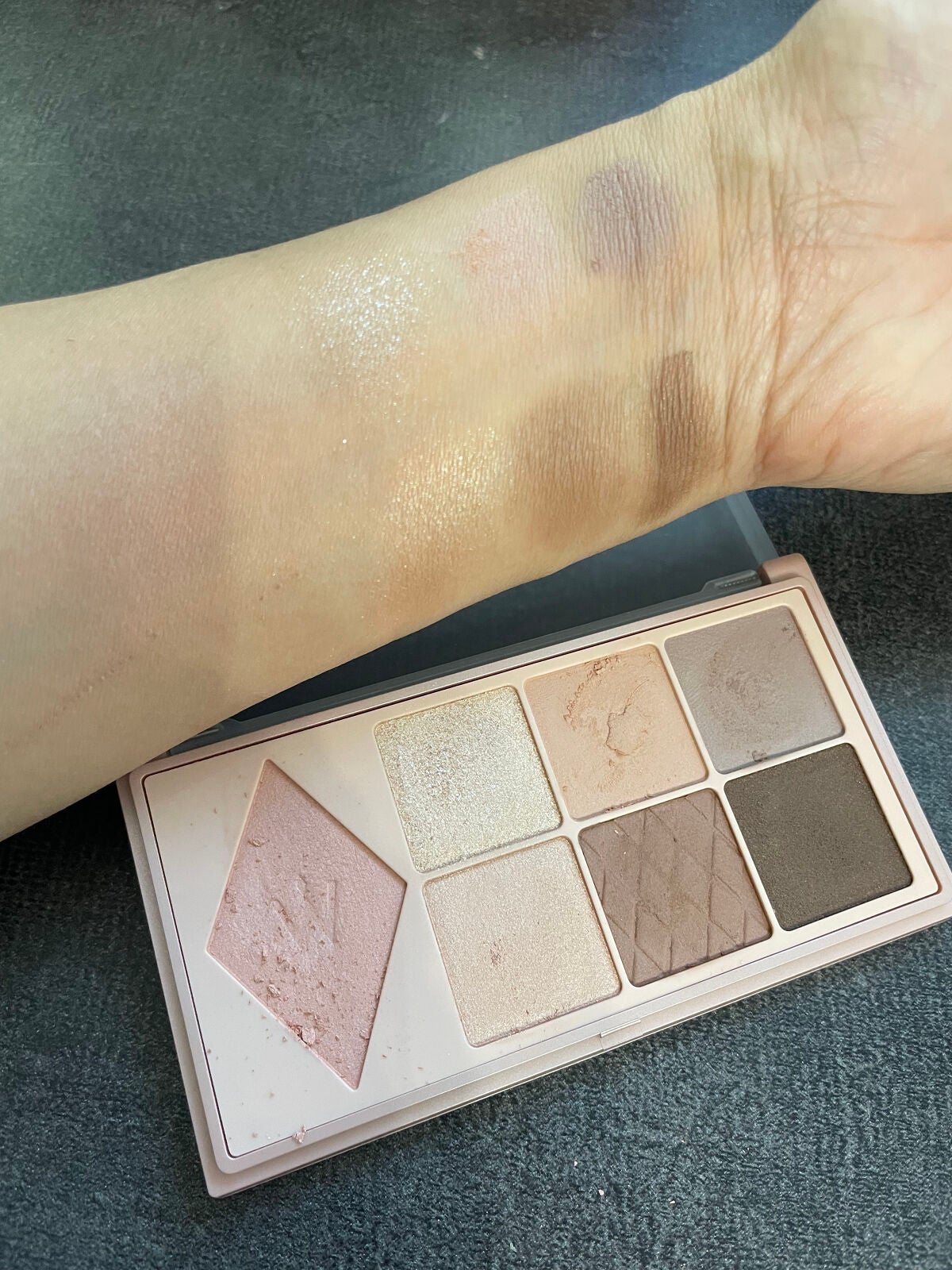 ウォンジョンヨ W デイリームードアップパレット /Wonjungyo/アイシャドウパレットを使ったクチコミ(3枚目)