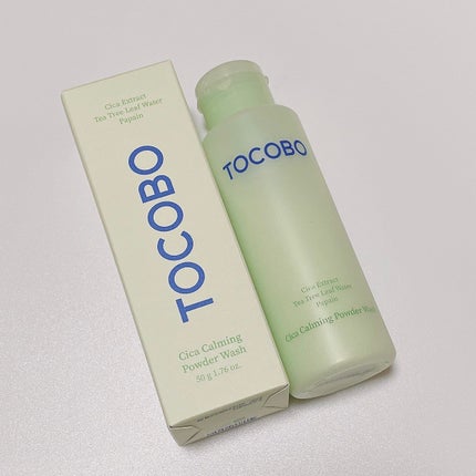 シカカーミングパウダーウォッシュ/TOCOBO/洗顔パウダーを使ったクチコミ(1枚目)