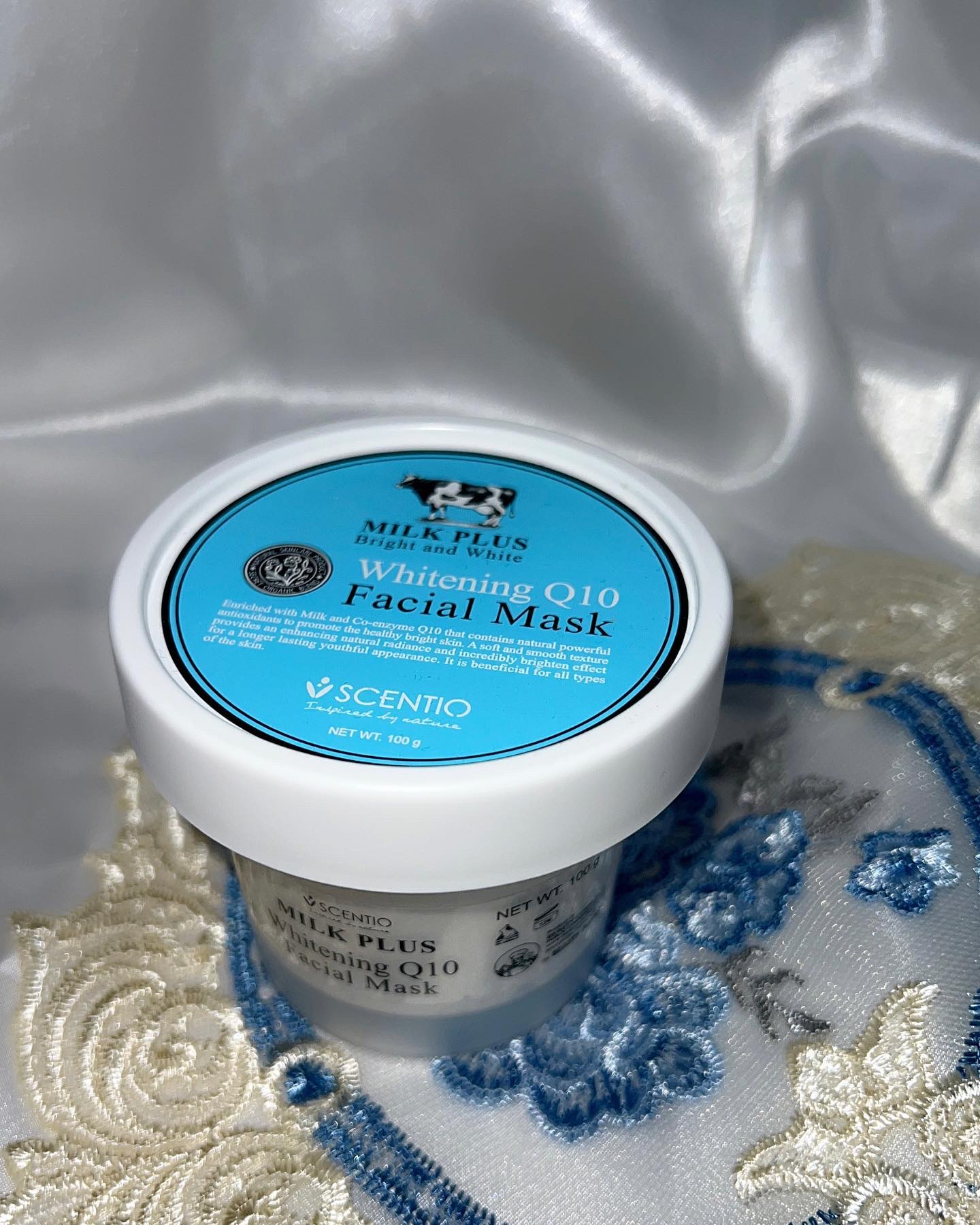 ミルクホワイトQ10フェイシャルマスク/Beauty Buffet/シートマスク・パックを使ったクチコミ（2枚目）