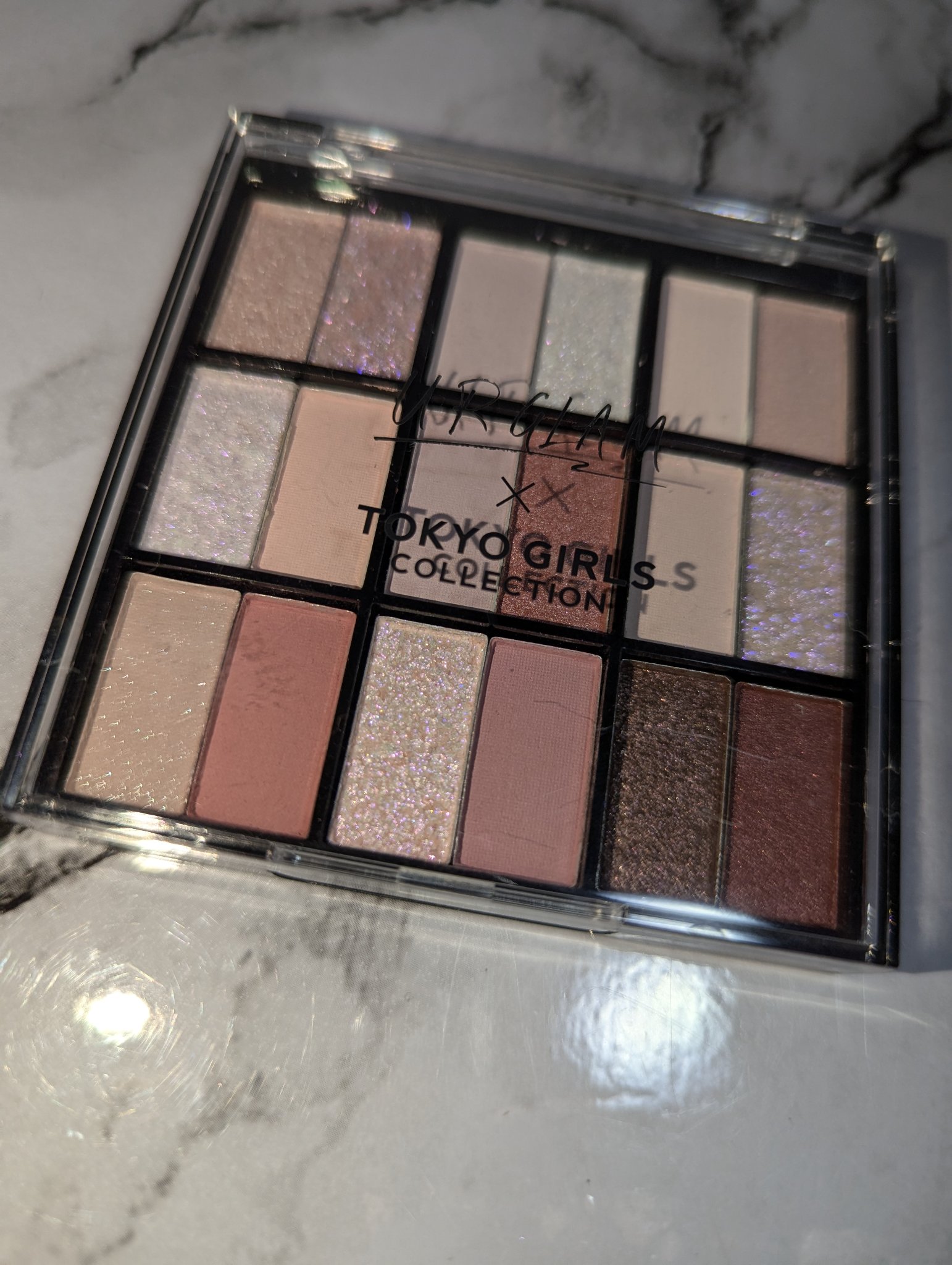 18カラーアイパレット/U R GLAM/アイシャドウパレットを使ったクチコミ（2枚目）