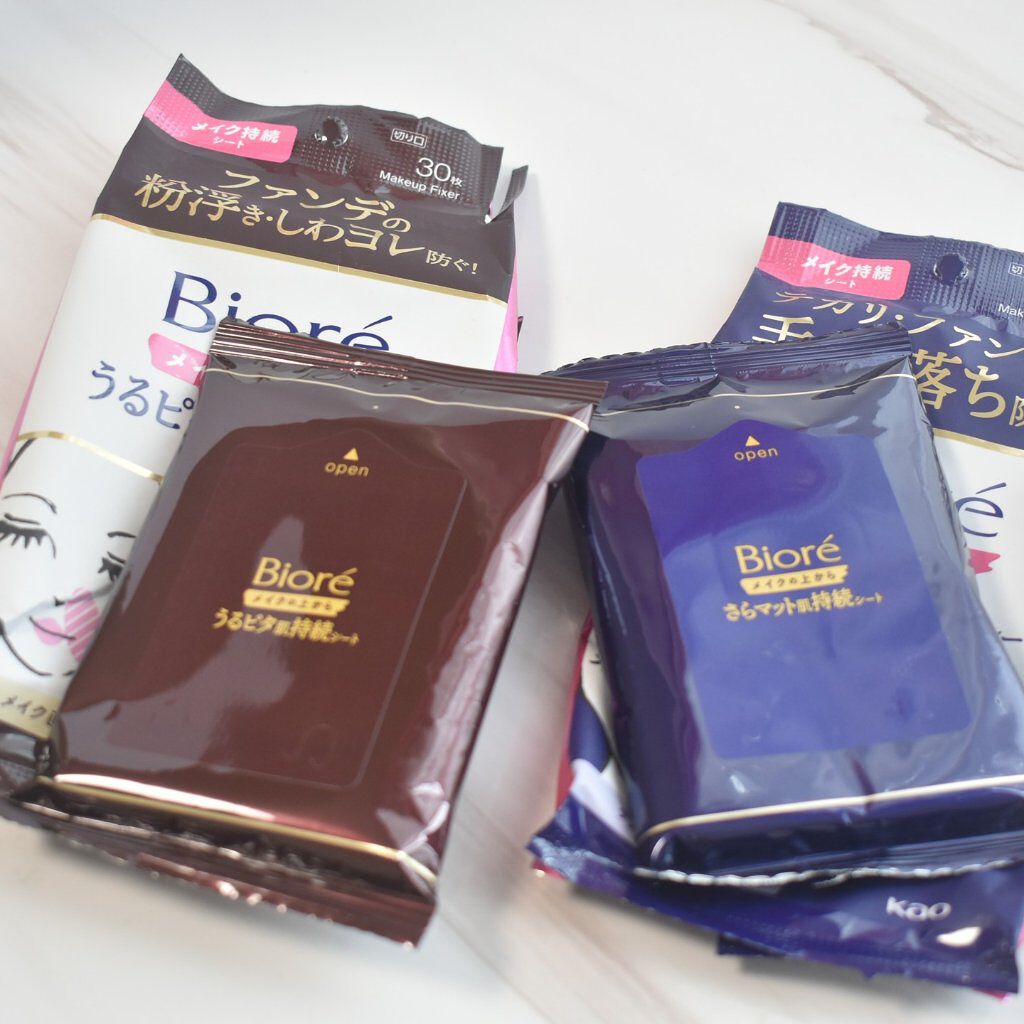 ビオレメイクの上からうるピタ肌持続シート/ビオレ/フェイスシートを使ったクチコミ（3枚目）