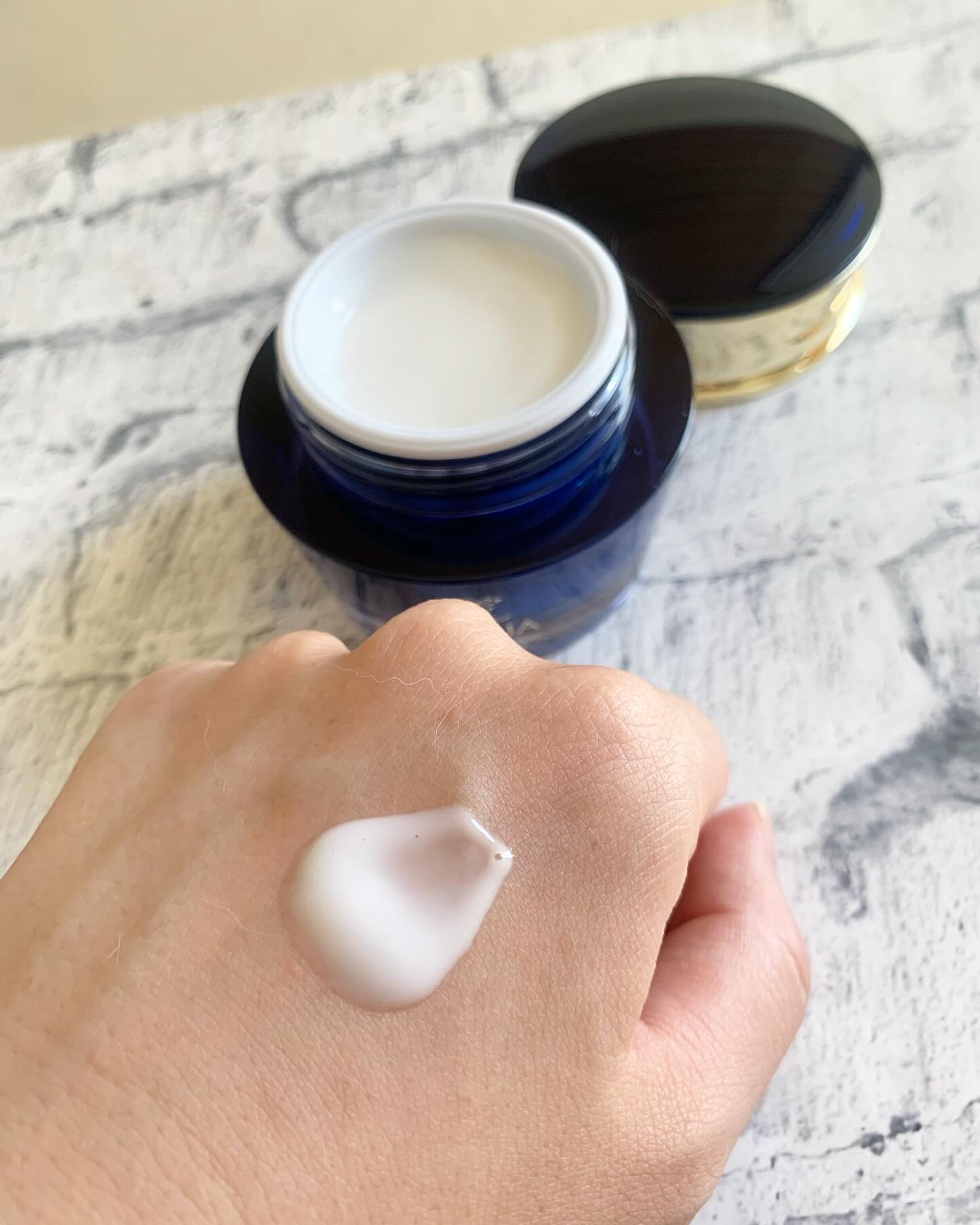 リンクル＆ホワイト オールインワンクリーム/ODELIA/オールインワン化粧品を使ったクチコミ（2枚目）