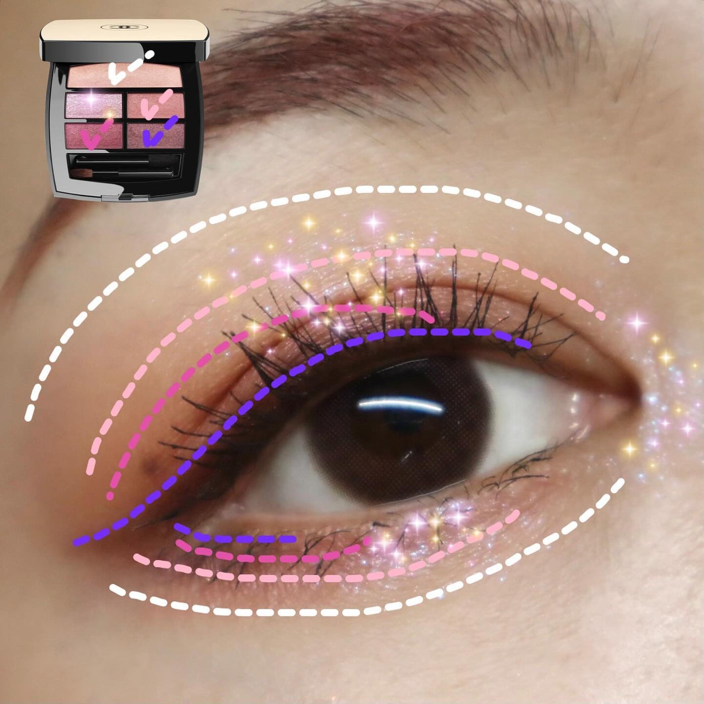 レ ベージュ パレット ルガール/CHANEL/アイシャドウパレットを使ったクチコミ(5枚目)