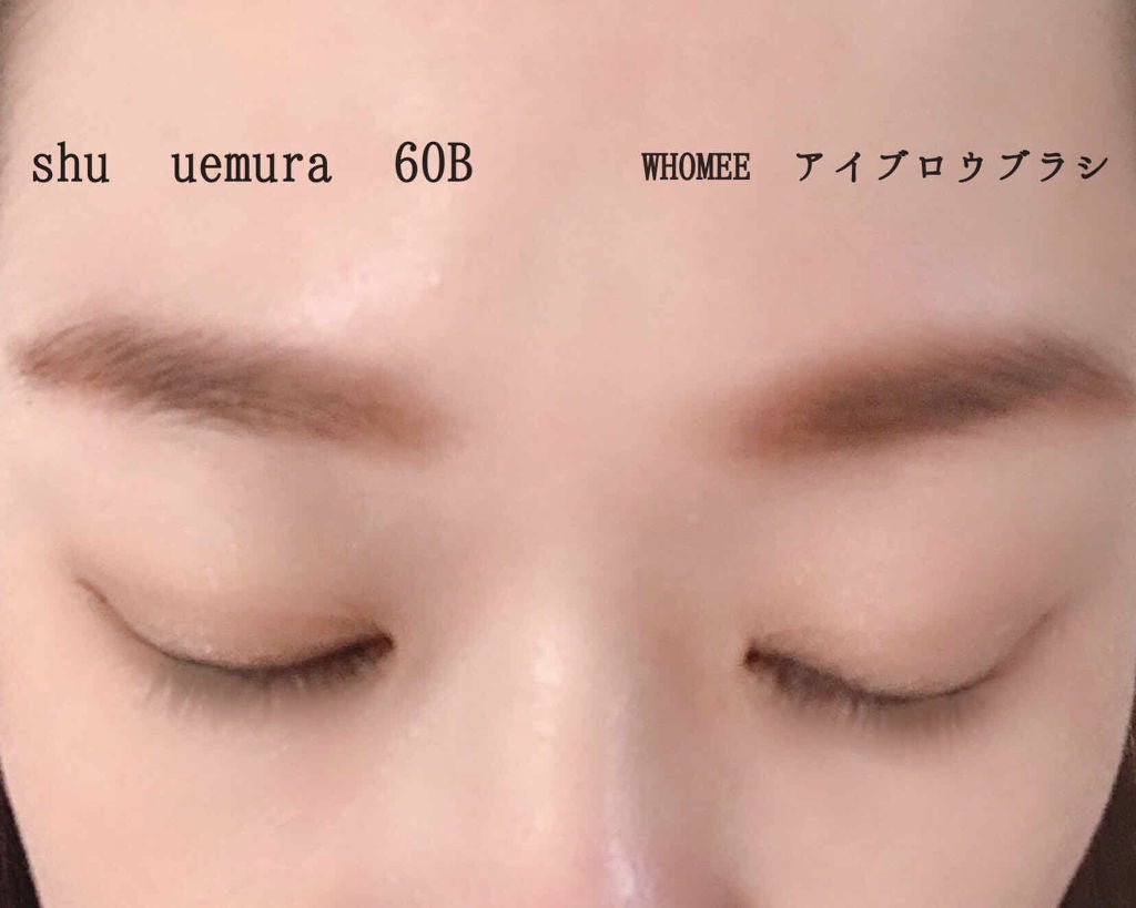 フーミー アイブロウブラシ 熊野筆/WHOMEE/メイクブラシを使ったクチコミ(2枚目)