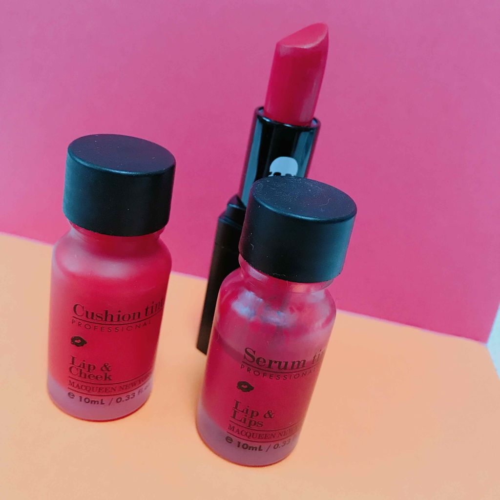 エアフィットクッションティント/MACQUEEN NEWYORK/リップティントを使ったクチコミ(1枚目)