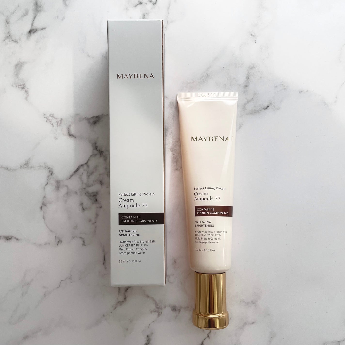 73シワクリーム/MAYBENA/フェイスクリームを使ったクチコミ(2枚目)