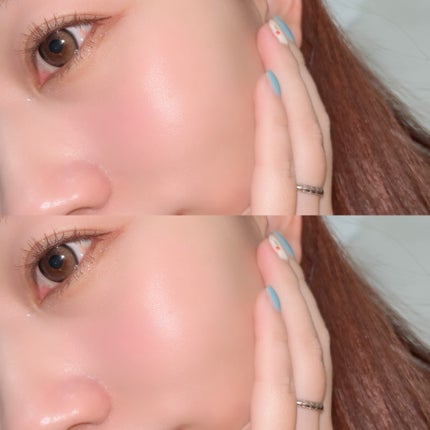 ⽔彩チーク/Fujiko/リキッドチークを使ったクチコミ(4枚目)