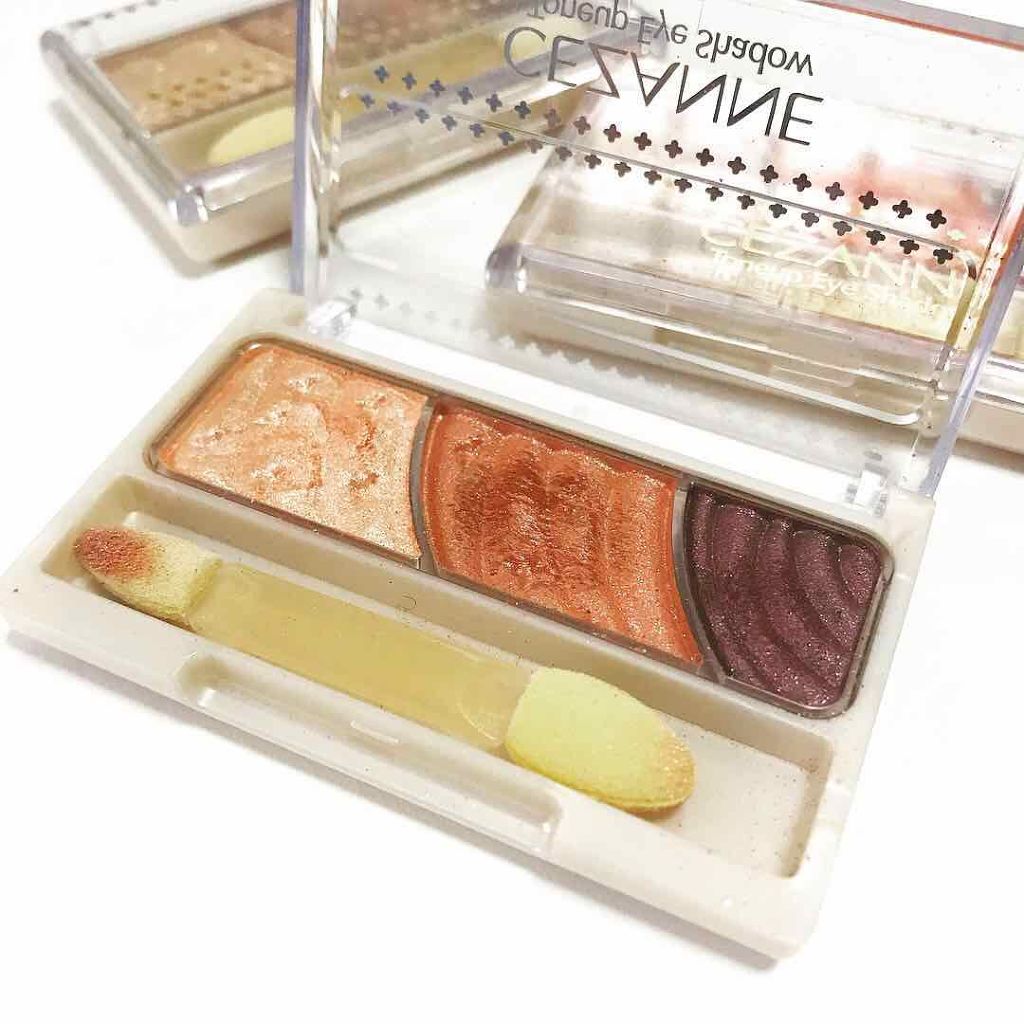 トーンアップアイシャドウ/CEZANNE/アイシャドウパレットを使ったクチコミ（1枚目）