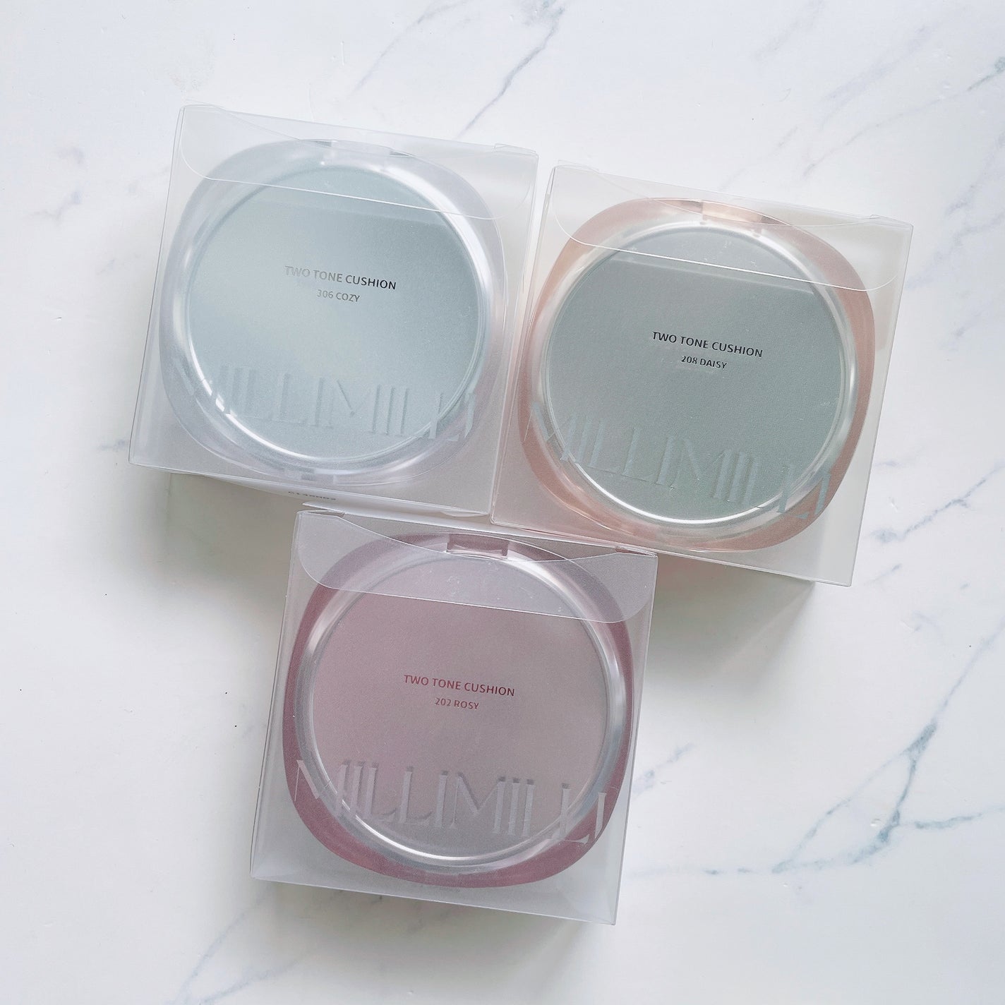 ツートンクッション/MILLIMILLI/クッションファンデーションを使ったクチコミ(2枚目)
