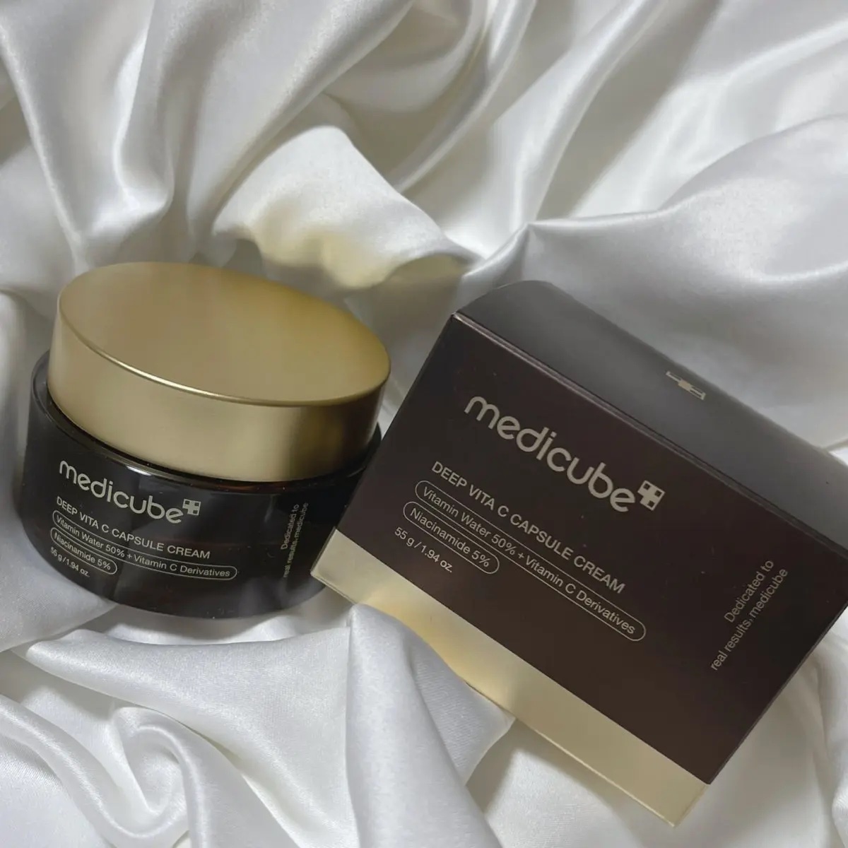 ディープビタCカプセルクリーム/MEDICUBE/フェイスクリームを使ったクチコミ（1枚目）