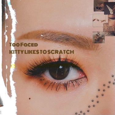 Too Faced キティ ライクス トゥ スクラッチ ミニ アイシャドウ パレットのクチコミ「Too Facedのアイシャドウパレット、Kitty Likes to Scratchを初めて.....」（1枚目）