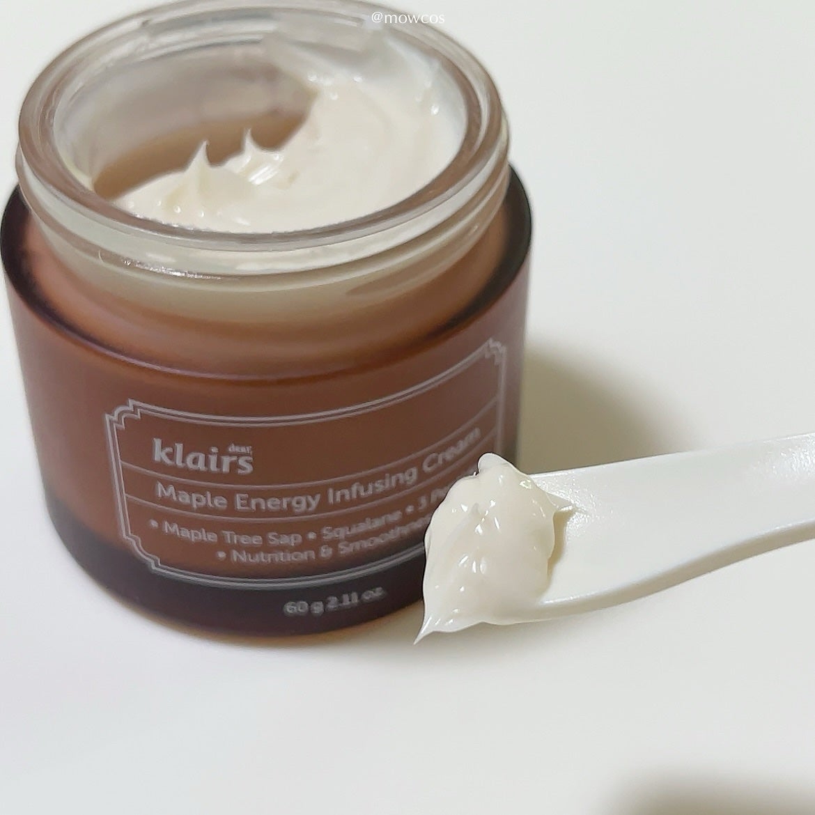 メープルエナジーインフュージングクリーム/Klairs/フェイスクリームを使ったクチコミ(2枚目)