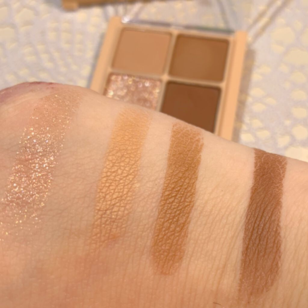 ベターザンアイズ/rom&nd/アイシャドウパレットを使ったクチコミ(3枚目)