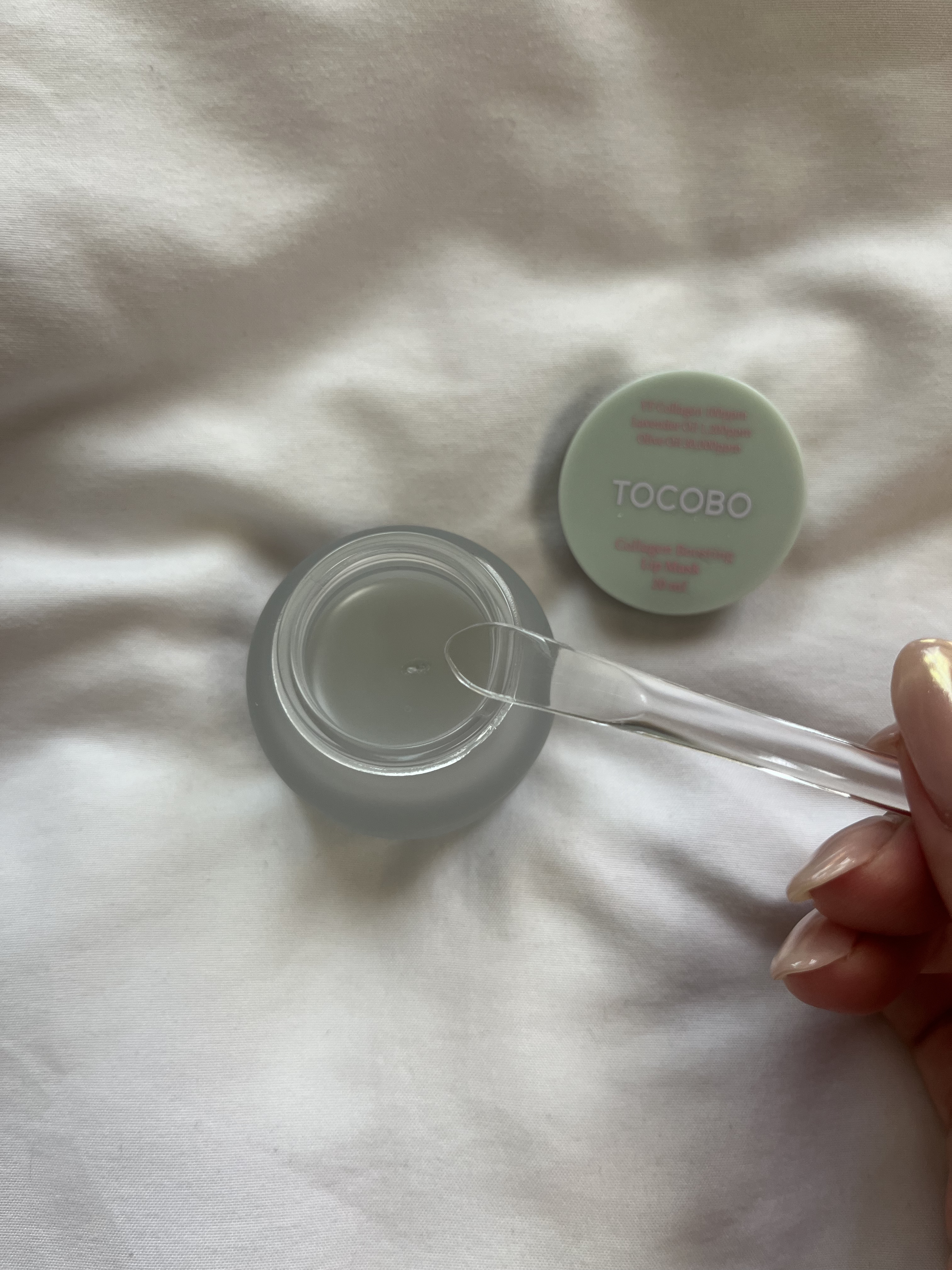 コラーゲンブースティングリップマスク/TOCOBO/リップマスクを使ったクチコミ（3枚目）