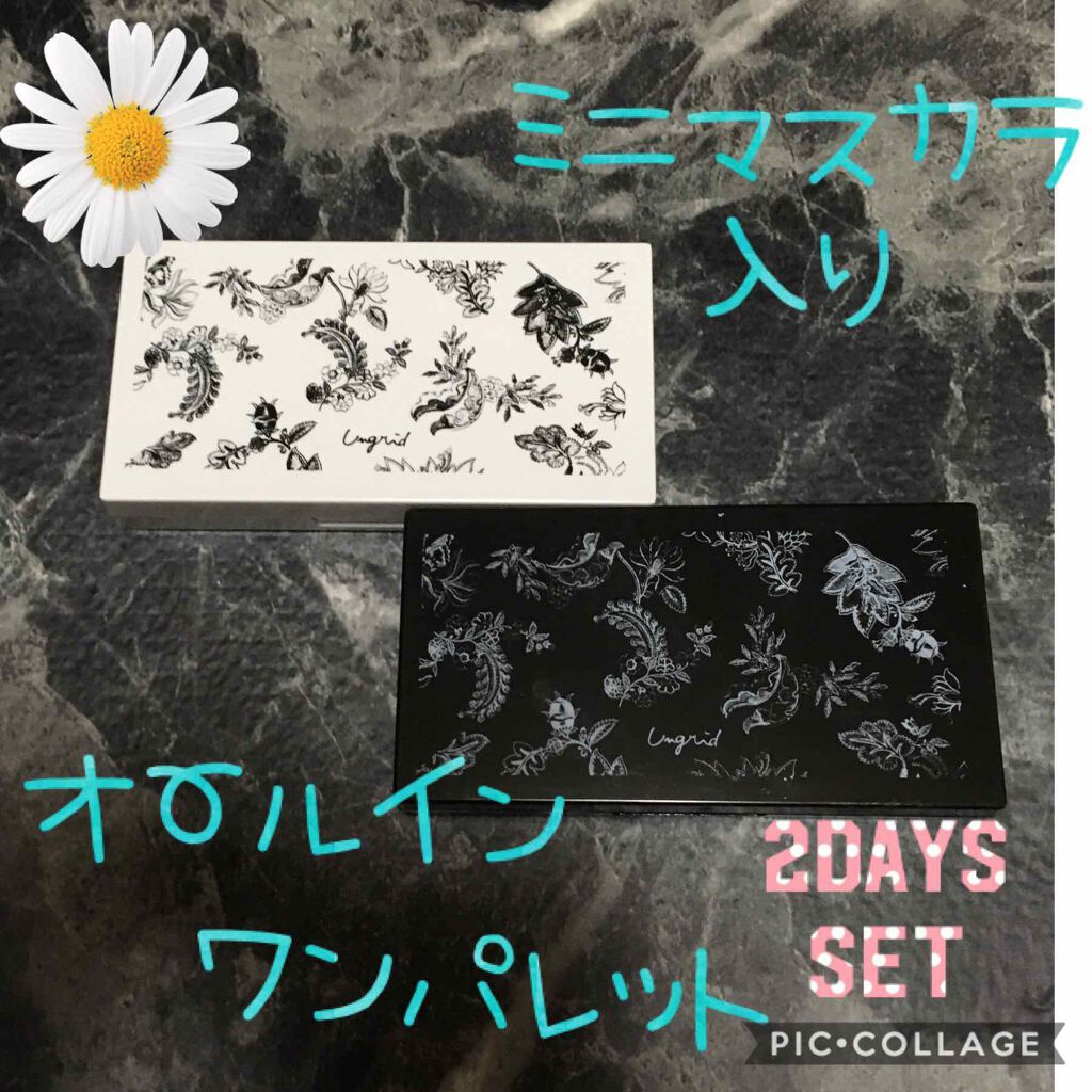 ぴっぴちゃん(。•ө•。) on LIPS 「【Gina×Ungridミニマスカラ入りオールインワンパレット..」(1枚目)