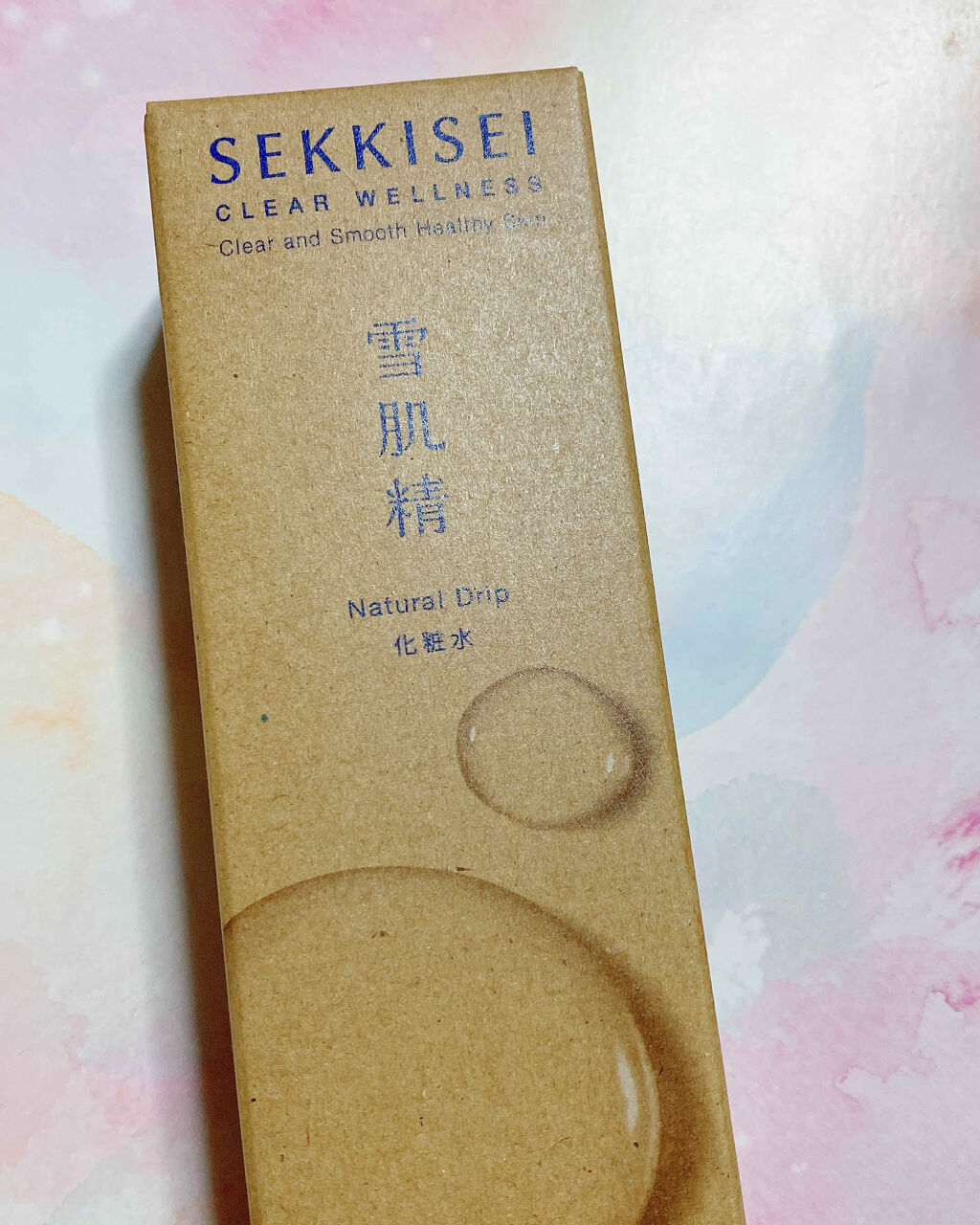 クリアウェルネス ナチュラル ドリップ/雪肌精/化粧水を使ったクチコミ（1枚目）