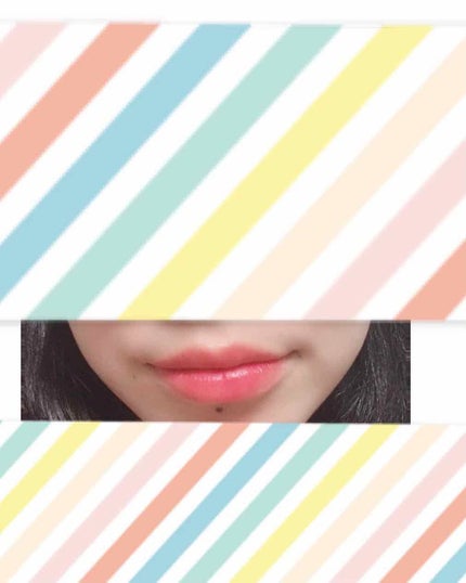 スイートペコエディション ウォータードロップ ティント バーム/HOLIKA HOLIKA/口紅を使ったクチコミ(2枚目)