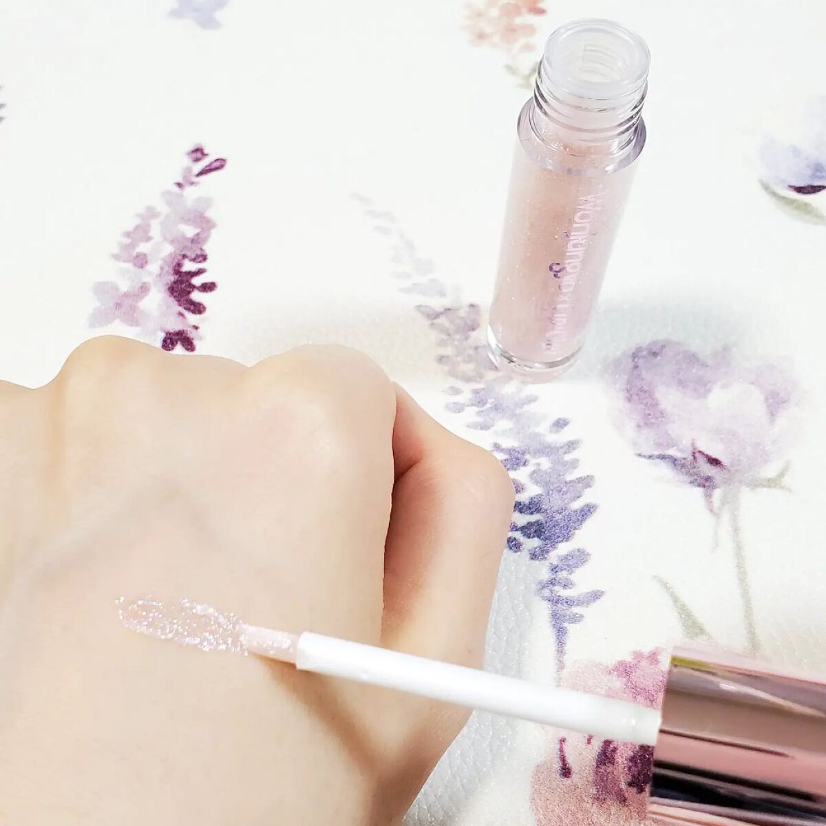 ウォンジョンヨ　ダイヤモンドライナー/Wonjungyo/リキッドアイシャドウを使ったクチコミ（3枚目）