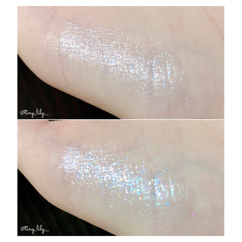 プリティー イージーグリッタースティック/unleashia/グリッターを使ったクチコミ(4枚目)