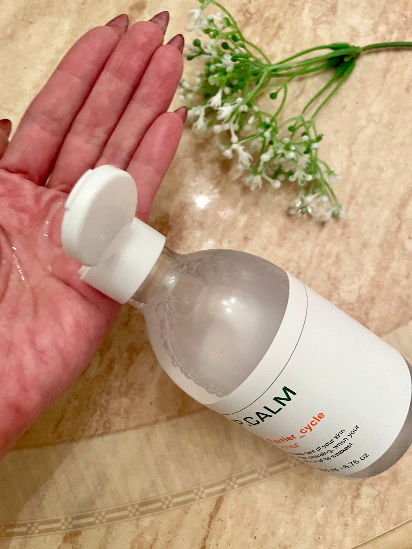 バリアサイクルトナー/P.CALM/化粧水を使ったクチコミ(2枚目)