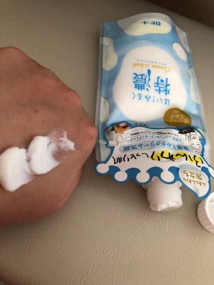 はい!みるく特濃 クリームウォッシュ/ロゼット/洗顔フォームを使ったクチコミ(5枚目)