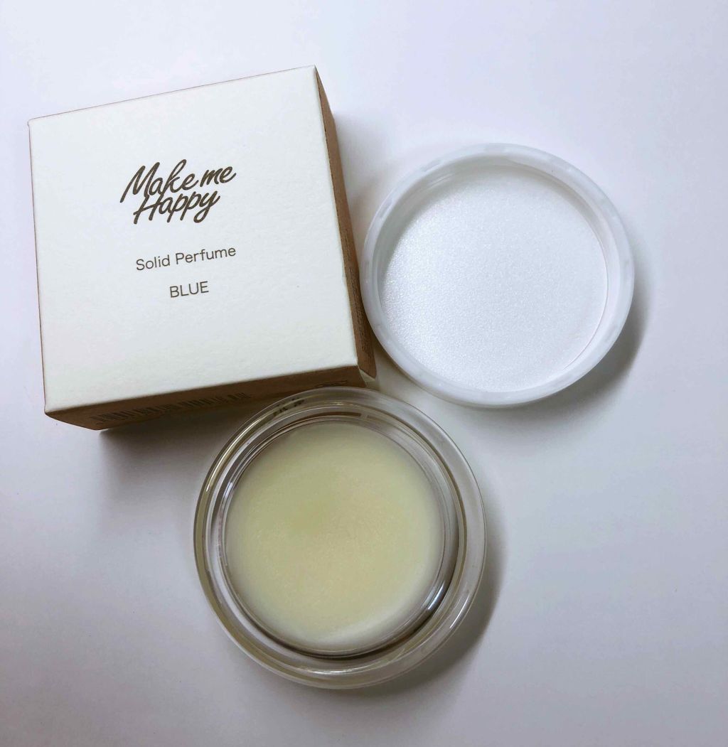 メイクミーハッピー ソリッドパフューム BLUE/キャンメイク/練り香水を使ったクチコミ(2枚目)