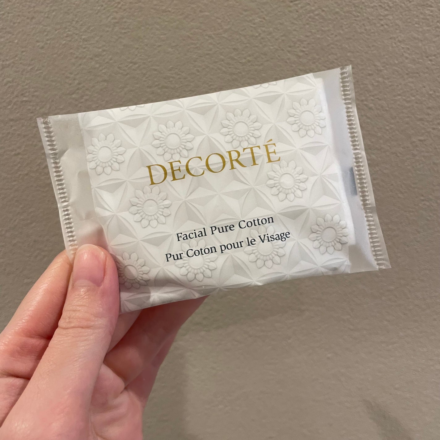 フェイシャル ピュア コットン/DECORTÉ/コットンを使ったクチコミ(1枚目)