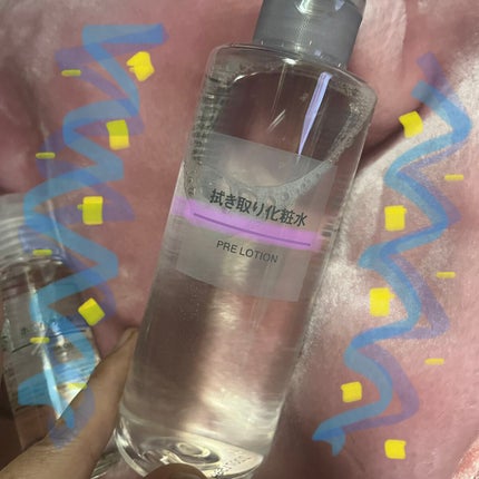 ふき取り化粧水/無印良品/拭き取り化粧水を使ったクチコミ(1枚目)