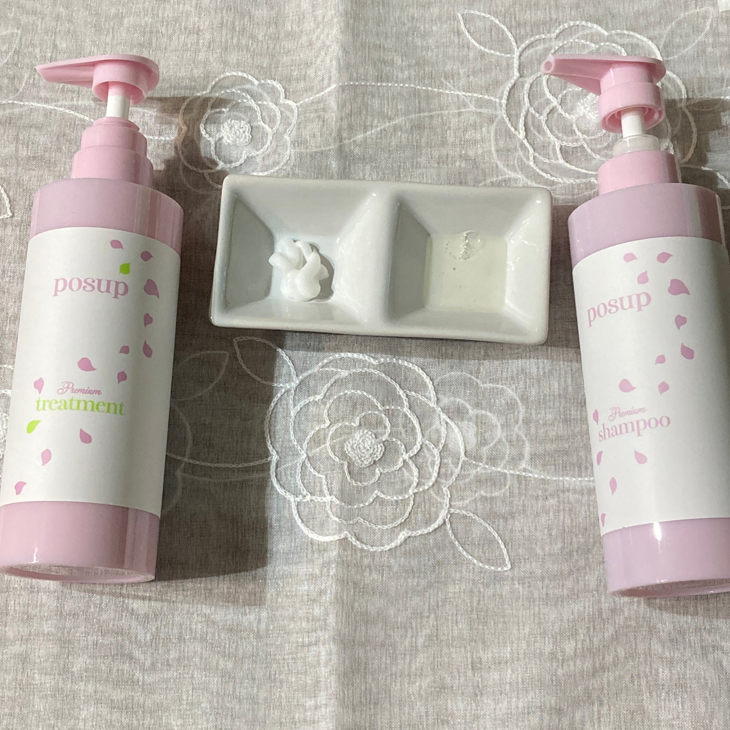 ポスプ プレミアムシャンプー/プレミアムトリートメント/posup/市販シャンプーを使ったクチコミ(2枚目)