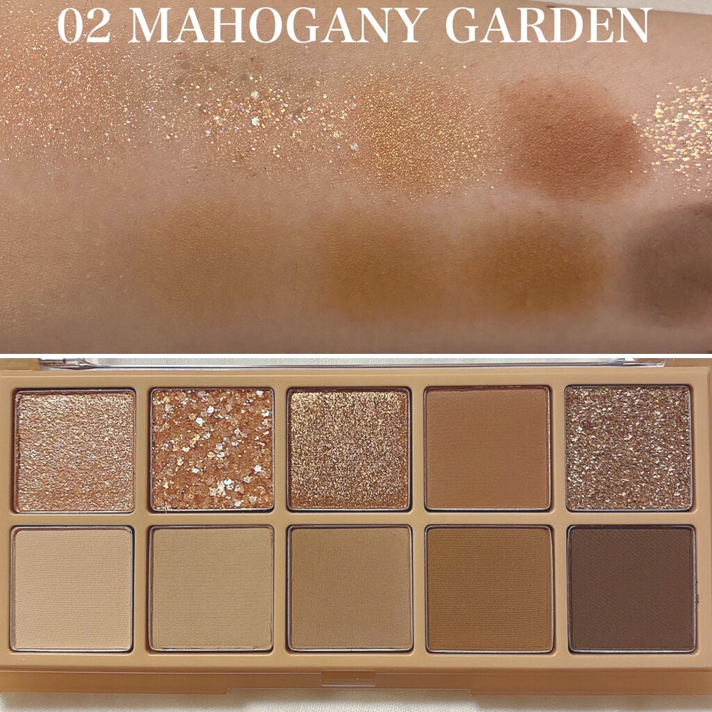 ベターザンパレット/rom&nd/アイシャドウパレットを使ったクチコミ(3枚目)