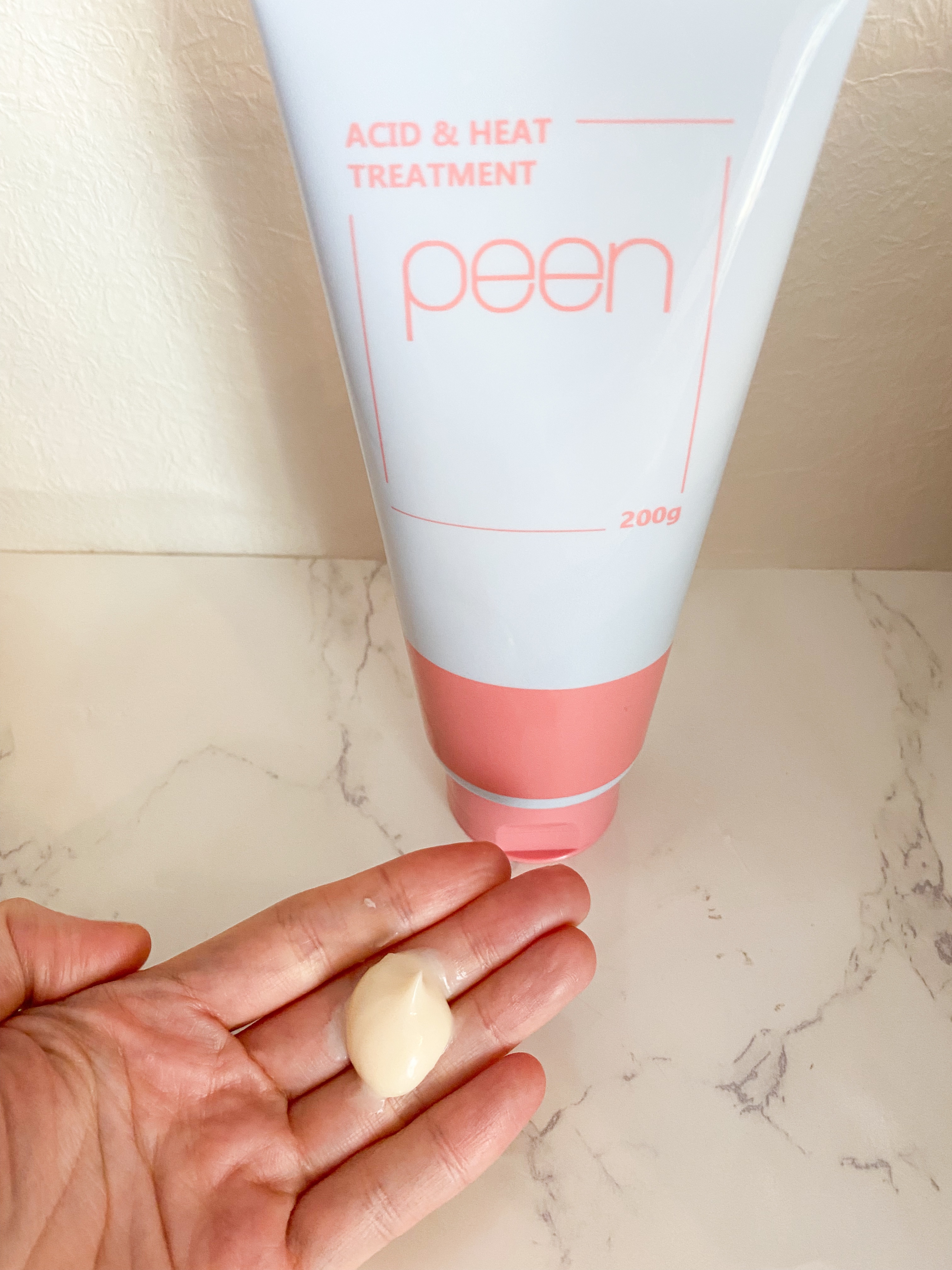 酸熱トリートメント/peen/ヘアマスク・ヘアパックを使ったクチコミ（2枚目）