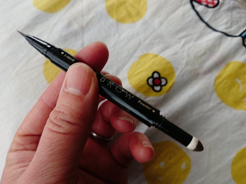 ビューティーガイドアイブロー N/インテグレート/リキッドアイブロウを使ったクチコミ(2枚目)