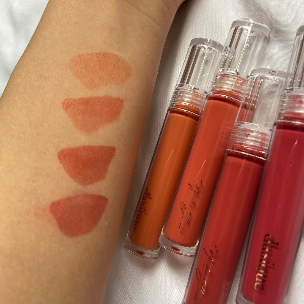 ヌードグロスティント/dasique/リップティントを使ったクチコミ(4枚目)