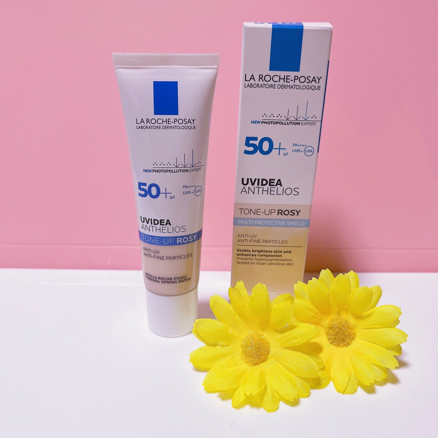 UVイデア XL プロテクショントーンアップ ローズ/ラ ロッシュ ポゼ/日焼け止めクリームを使ったクチコミ(1枚目)