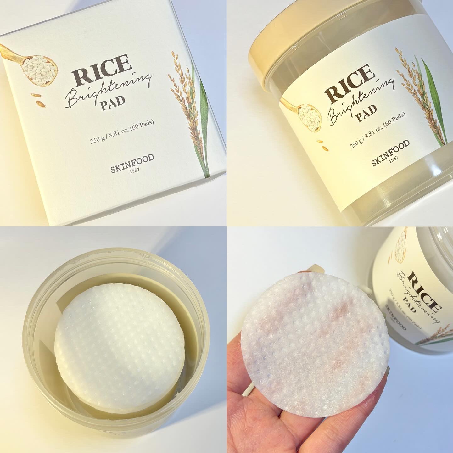 ライスブライトニングパッド/SKINFOOD/トナーパッドを使ったクチコミ（1枚目）