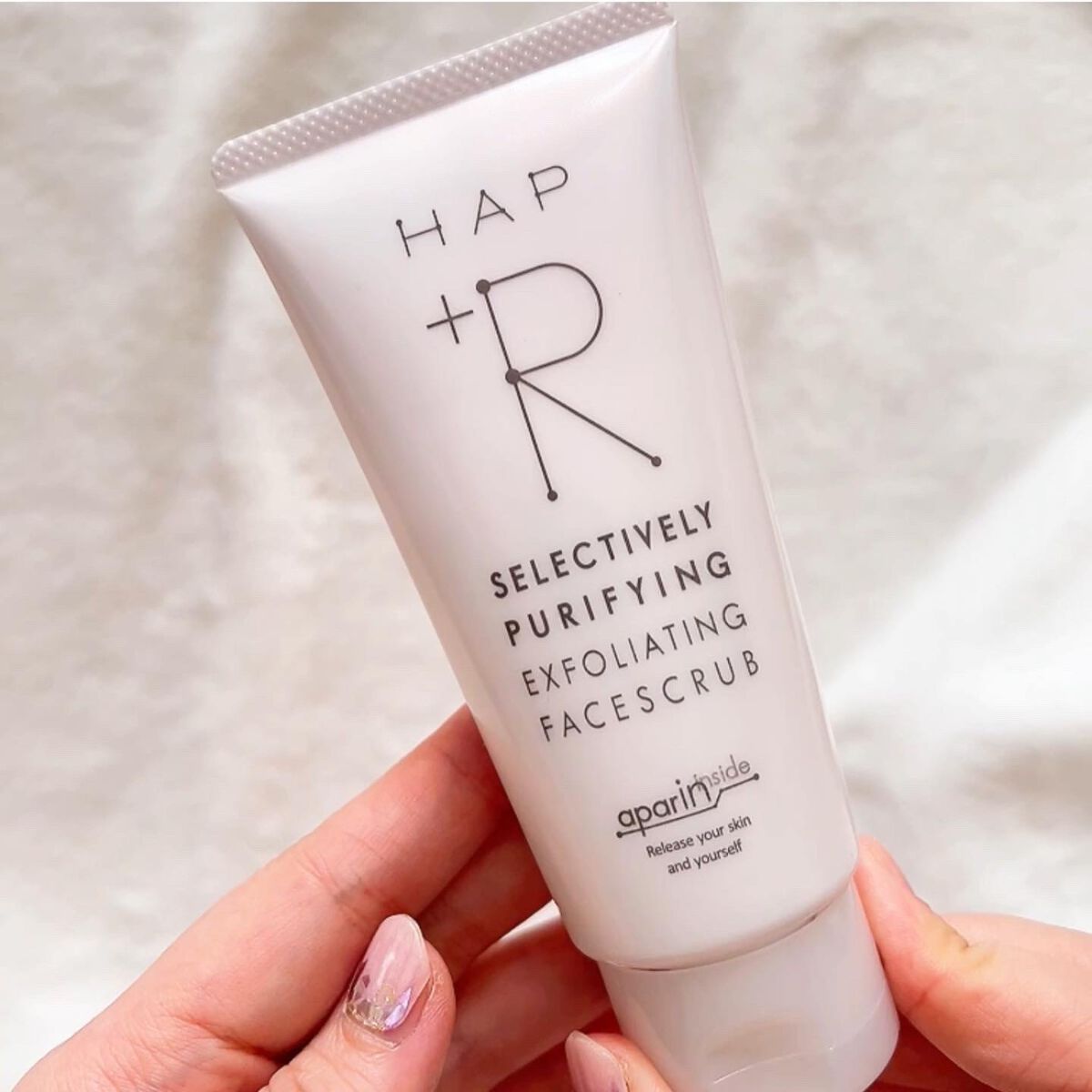フェイススクラブ /HAP+R/スクラブ・ゴマージュを使ったクチコミ(2枚目)