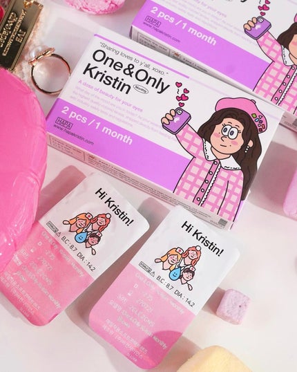 One & Only Kristin/Hapa kristin/カラーコンタクトレンズを使ったクチコミ(6枚目)