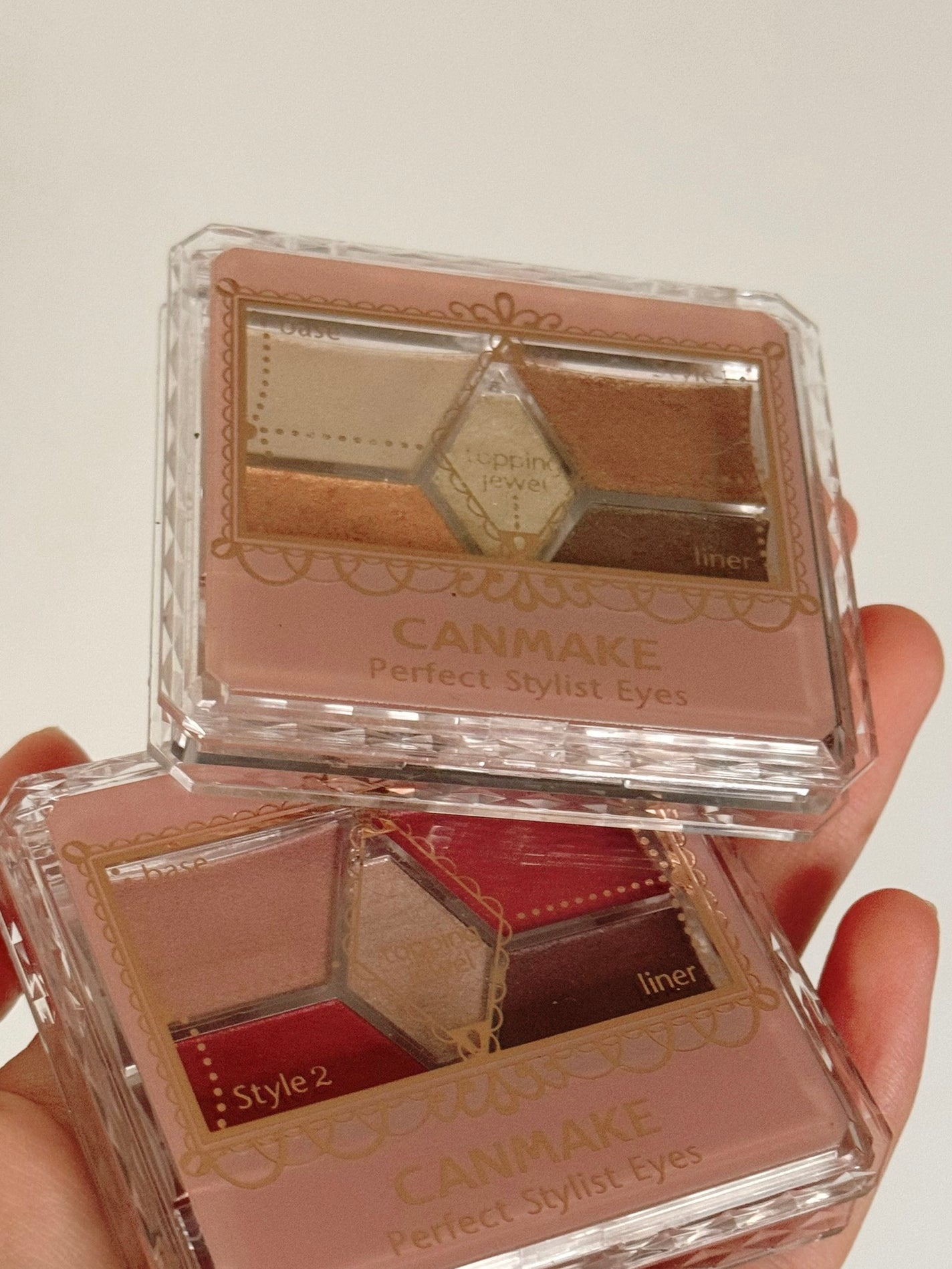 パーフェクトスタイリストアイズ/キャンメイク/アイシャドウパレットを使ったクチコミ(2枚目)