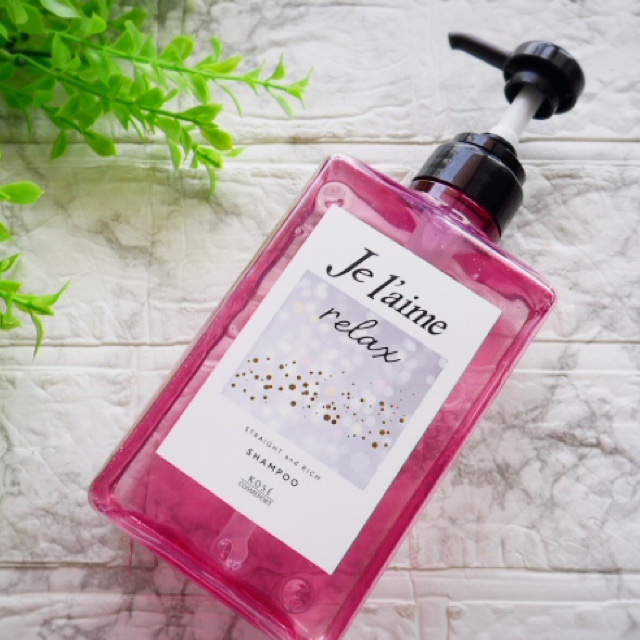 リラックス ミッドナイトリペア シャンプー／ヘアトリートメント (ストレート＆グロス) シャンプー本体 480ml/Je l'aime/市販シャンプーを使ったクチコミ（2枚目）
