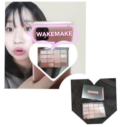 ソフトブラーリングアイパレット/wakemake/アイシャドウパレットを使ったクチコミ(1枚目)
