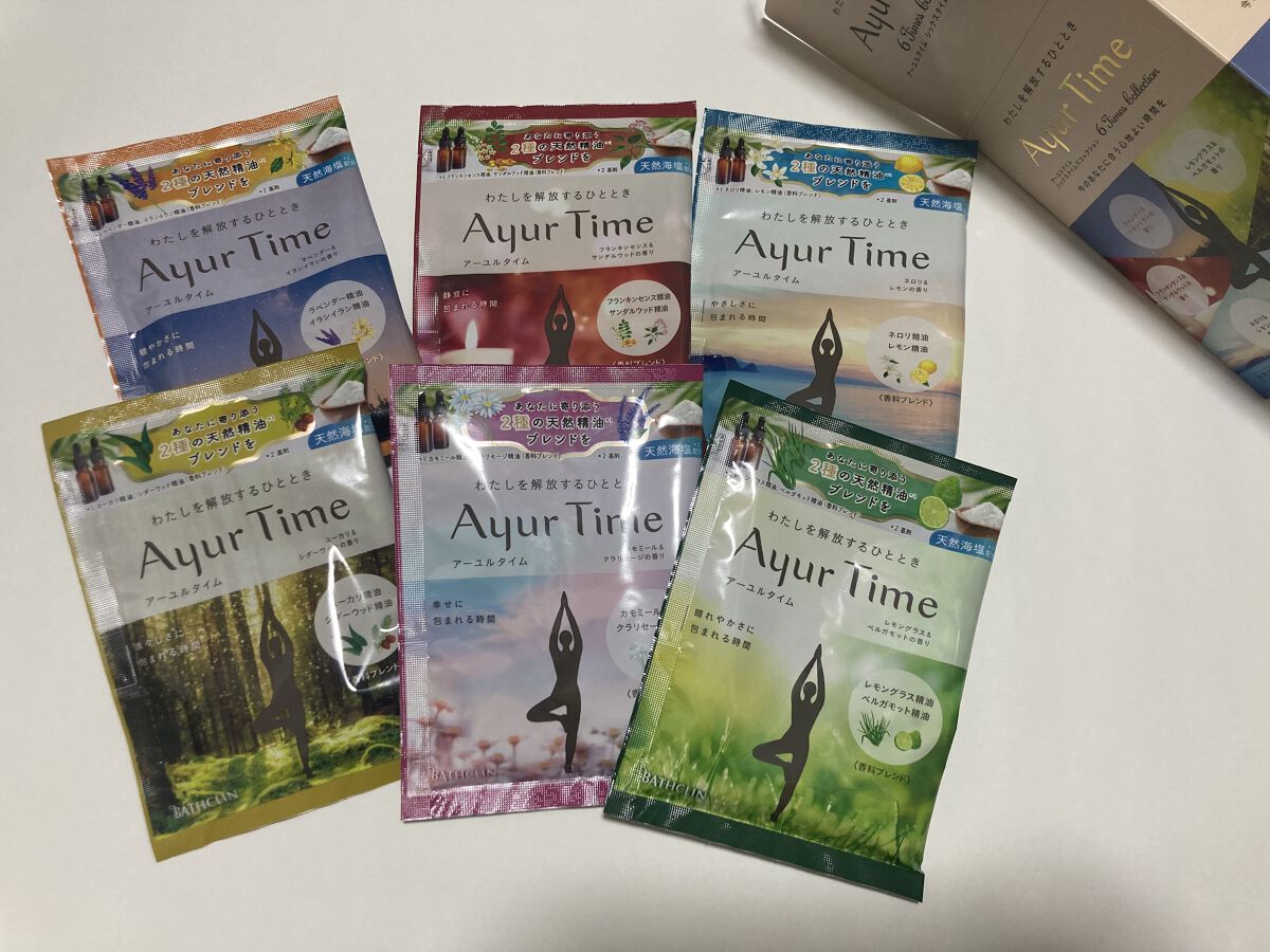 アーユルタイム シックスタイムズコレクション/バスクリン/無機塩系入浴剤を使ったクチコミ（3枚目）